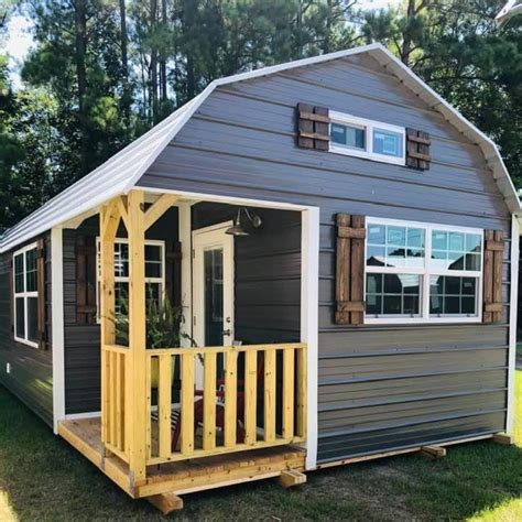 storage sheds turned into houses